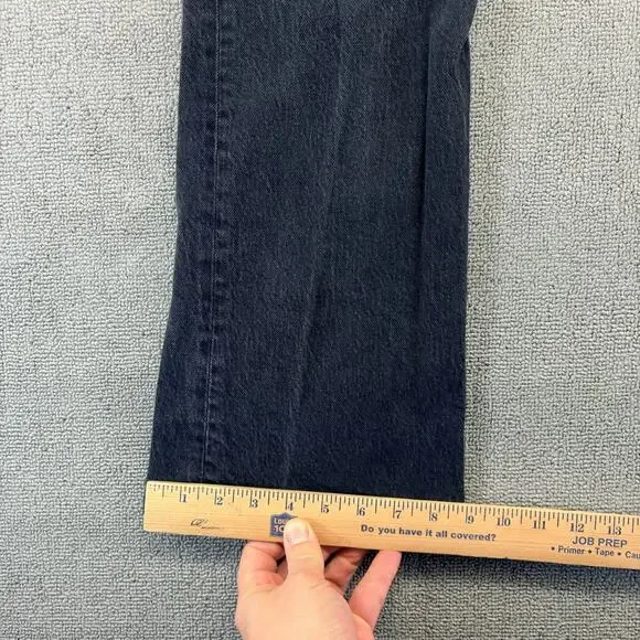 Rails Flare Jeans Women's 30 Black Denim The Sunset High Rise Slim Stretch - Picture 8 of 9